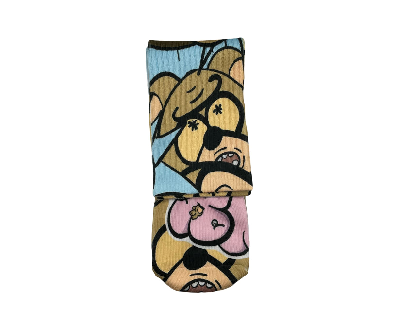 Rick and Morty Baer Crew Socks | Rick and Morty X Baer Bunch |